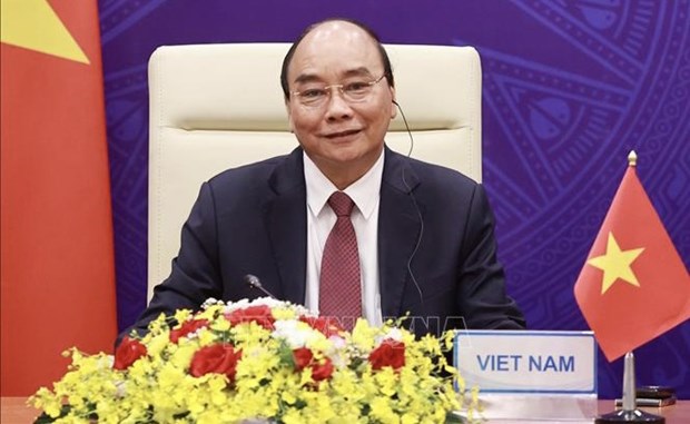 越南国家主席阮春福出席领导人气候峰会并发表重要讲话 hinh anh 1