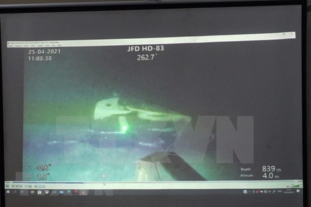 印尼潜艇失事事件：印尼向国际求助打捞潜艇残骸 hinh anh 1