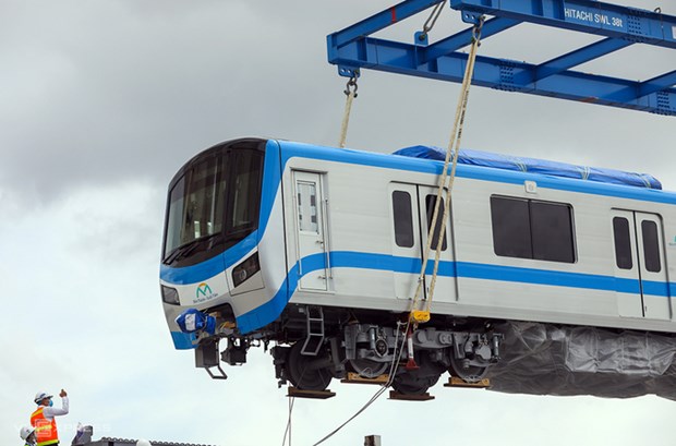 滨城-仙泉地铁1号线的6列车将分别于5月6月和7月运抵胡志明市 hinh anh 1