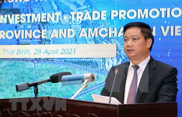 进一步加强太平省与美国企业的贸易投资合作 hinh anh 1