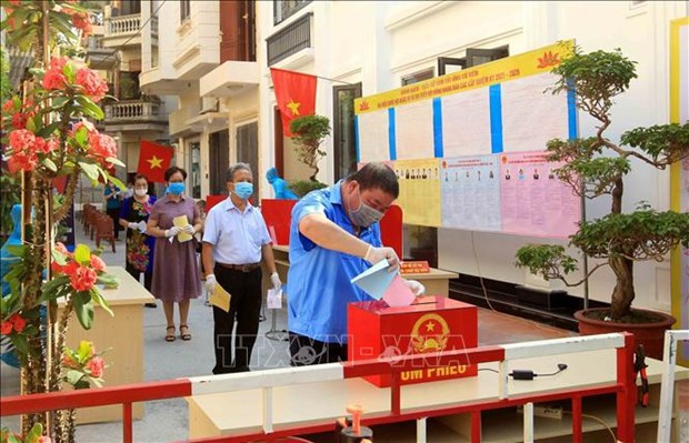 国际媒体关注越南新一届国会和各级人民议会选举 hinh anh 1