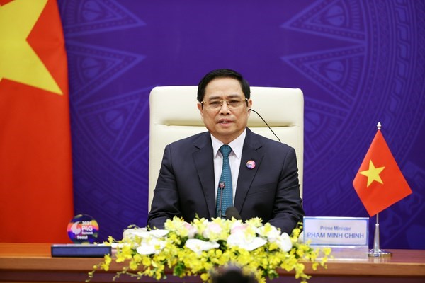 越南政府总理范明政在全球绿色目标伙伴2030峰会（P4G）上的致辞（全文） hinh anh 1