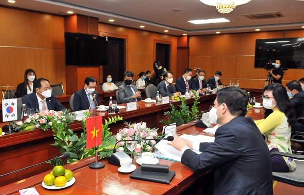 促进越南与韩国贸易、工业和能源合作 hinh anh 1