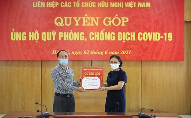 越南友好组织联合会呼吁全民携手抗击新冠肺炎疫情 hinh anh 1