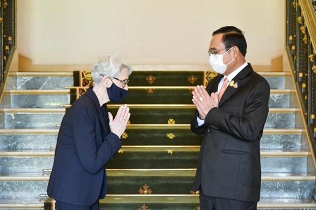 美国和泰国承诺继续建设更牢固的合作关系 hinh anh 1