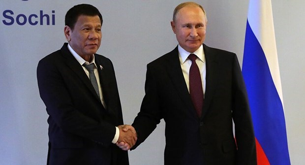 俄罗斯与菲律宾领导就未来关系谈判通电话 hinh anh 1