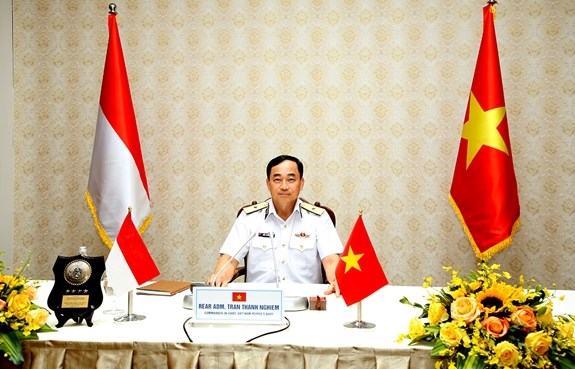越南和印度尼西亚海军努力提高协同能力 hinh anh 1