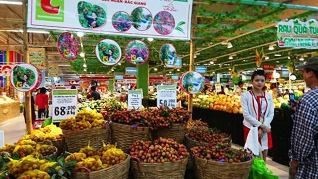 水果节在Big C超市举行 水果销售量约为200吨 hinh anh 1