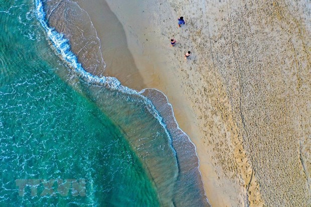 岘港市美溪海滩被列入亚洲25大最佳海滩榜单 hinh anh 1