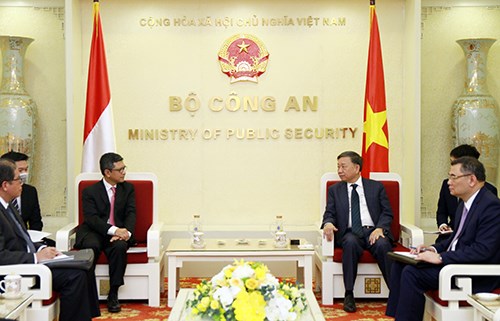 推动越南公安部与印尼有关机构的合作 hinh anh 1
