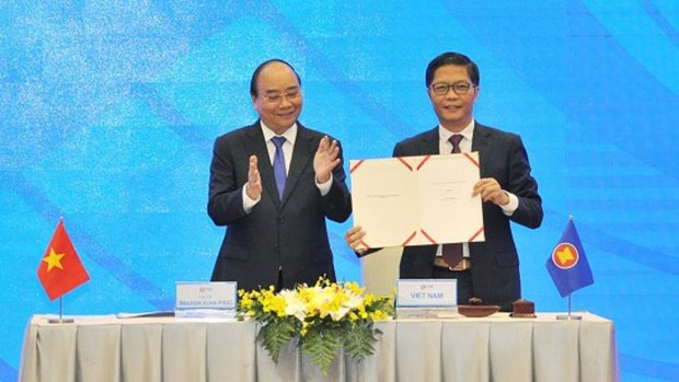 越南借助新一代自贸协定积极主动融入国际社会 hinh anh 1