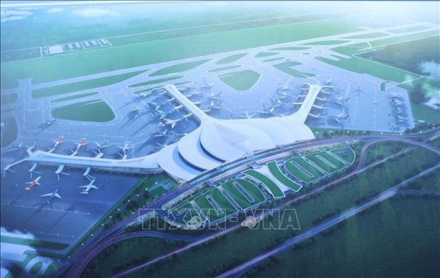 越南已确定隆城国际机场建设工程的竣工日期 hinh anh 1