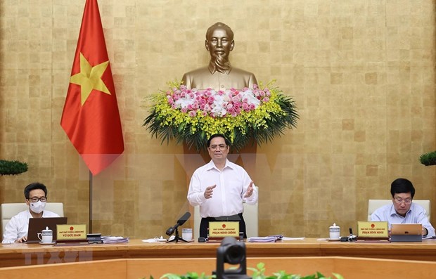 政府6月例行会议：越南尚无调整经济增长目标 hinh anh 1