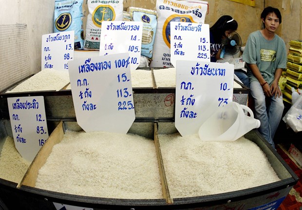 今年上半年泰国大米出口下降21% hinh anh 1