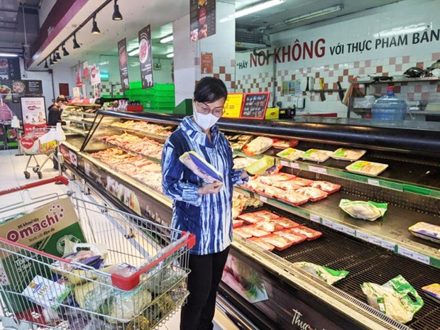胡志明市多个市场和超市重新开门营业 hinh anh 1