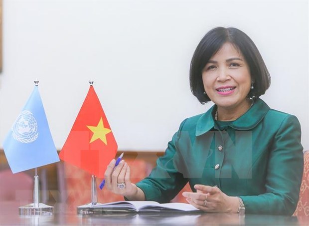 联合国人权理事会第47次会议通过越南提出的气候变化和人权决议 hinh anh 2