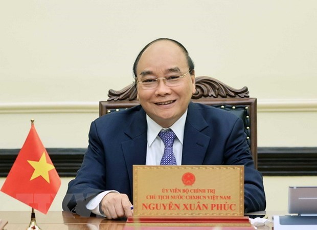 国家主席阮春福主持2016-2021年任期国防安全委员会第三次会议 hinh anh 1