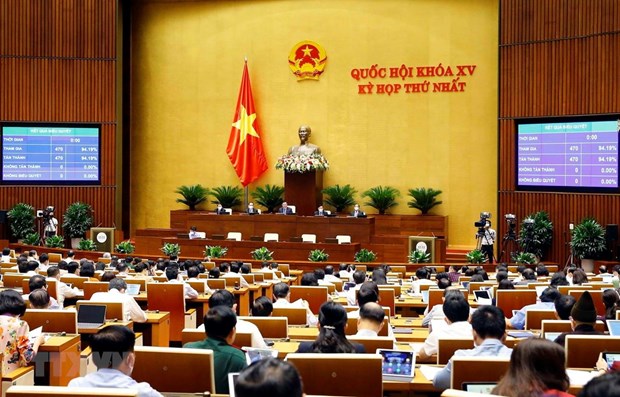 越南第十五届国会第一次会议新闻公报（第四号） hinh anh 1