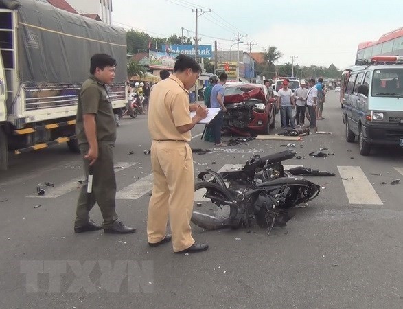 2021年前7个月越南交通事故死亡人数为3635人 hinh anh 1