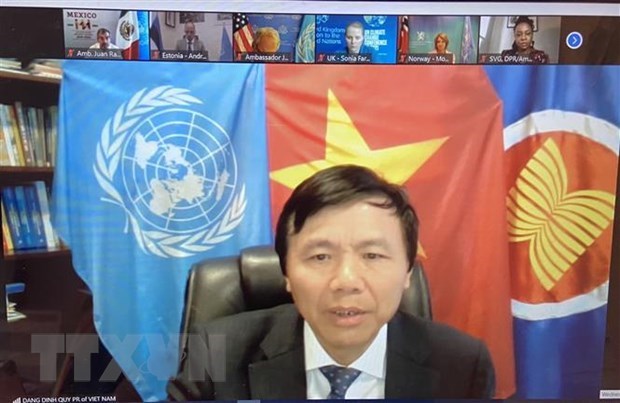 越南与联合国安理会：越南支持将性别层面纳入打击恐怖主义和暴力极端主义各方面 hinh anh 1