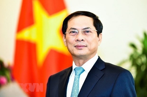 中国外交部长王毅致电祝贺裴青山同志当选越南外交部长 hinh anh 1