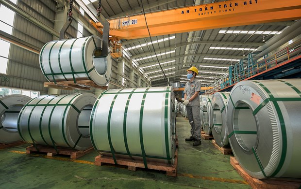 越南钢铁出口额增长123% hinh anh 1