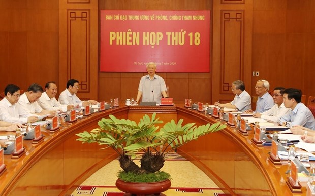 中央反腐败指导委员会第20次会议将于8月5日召开 hinh anh 1