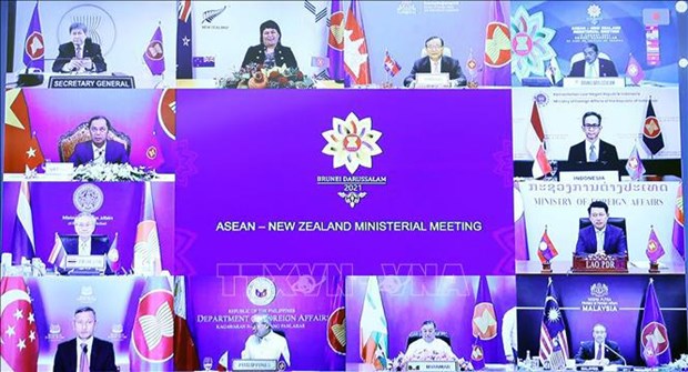 东盟与新西兰外长会议：保持密切合作和确保地区的和平、安全与稳定 hinh anh 1