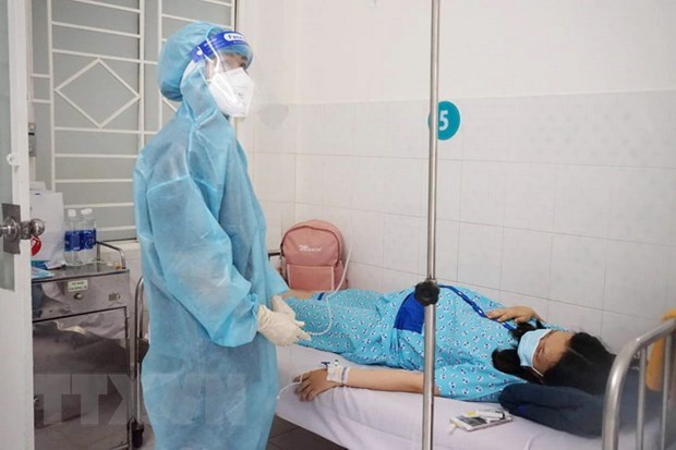 胡志明市设立新冠肺炎孕妇患者治疗专区 hinh anh 1