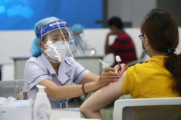 与中国广西接壤的广宁省边境县份加快疫苗接种进度 hinh anh 1