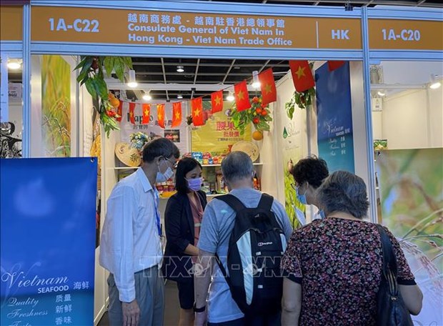 越南参加2021年中国香港食品展 hinh anh 1