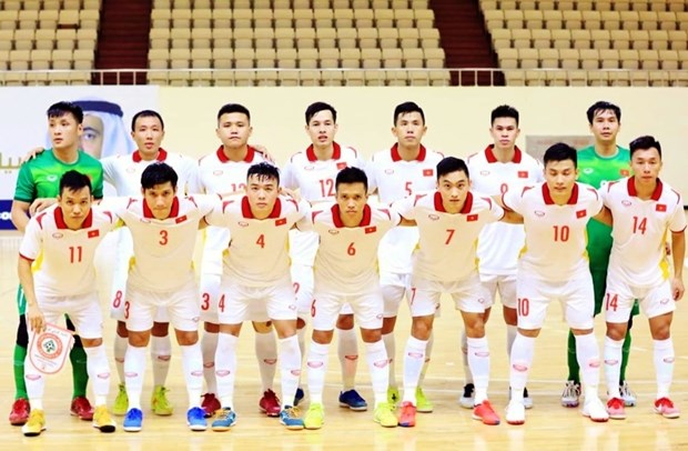 越南五人制足球队争取的目标是进入 2021 年国际足联五人制足球世界杯八强 hinh anh 1