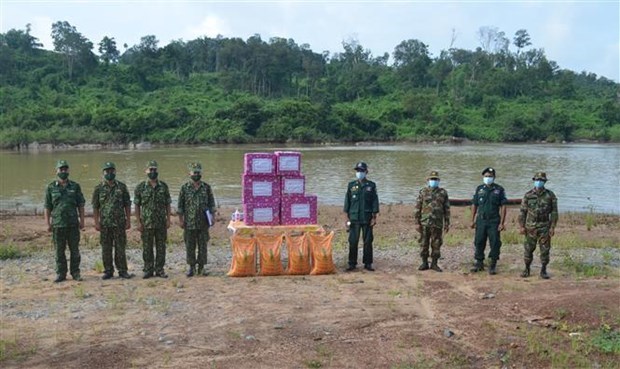 越南与柬埔寨加强边境保护合作力度 hinh anh 1
