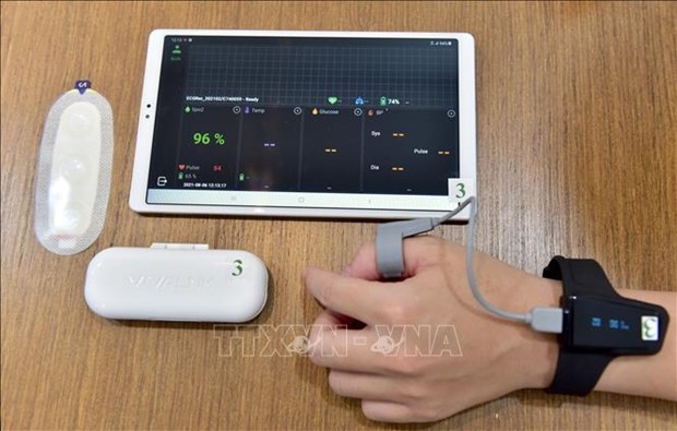 将新冠患者健康指数远程监控系统投入使用 hinh anh 1