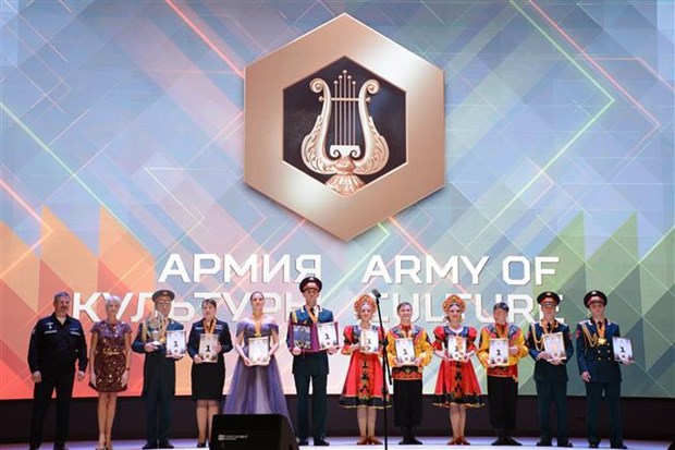 2021年国际军事比赛： 越南“创作竞演”项目参赛队获得许多奖项 hinh anh 1