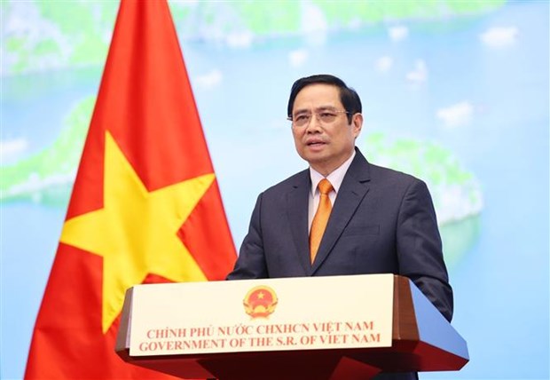 范明政总理：越南愿与中国和其他国家一道推动数字经济乃至服务贸易关系 hinh anh 1
