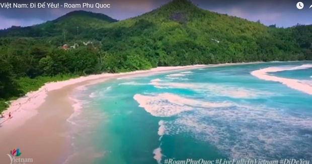 宣传富国岛旅游的视频正式亮相Youtube hinh anh 1