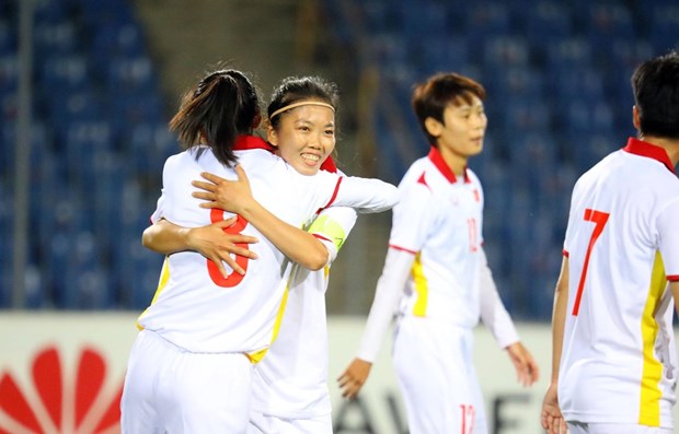 2022年女足亚洲杯预选赛：越南女足队以16-0战胜马尔代夫队 hinh anh 1