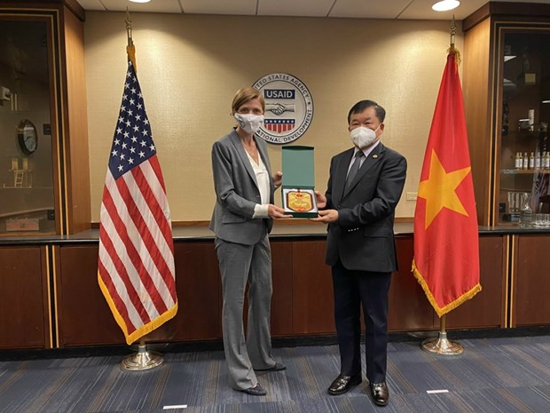 越南和美国进一步加强解决战争遗留问题的合作 hinh anh 2