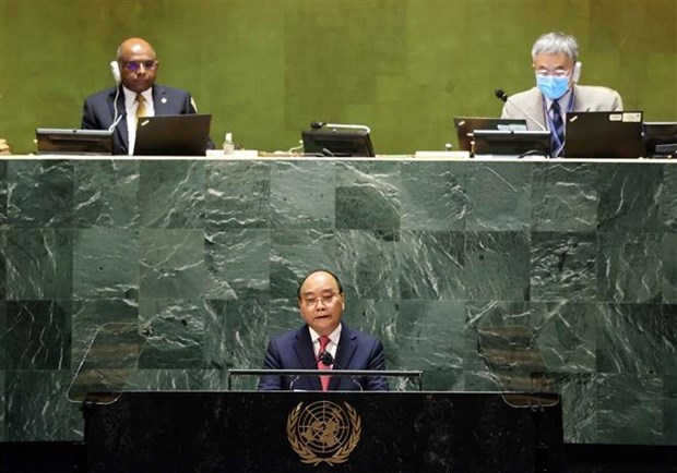 越南国家主席阮春福在联合国大会第76届会议一般辩论上的讲话（全文） hinh anh 1