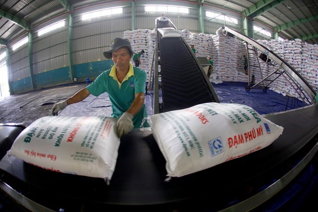 2021年前8月越南化肥对外出口量超过80万吨 hinh anh 1