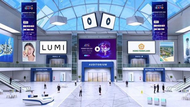 2021年互联网博览会：虚拟展览带来新鲜的体验 hinh anh 1