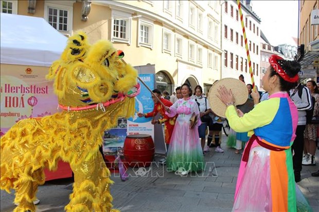 越南在德国奥格斯堡多元文化节上的烙印 hinh anh 2