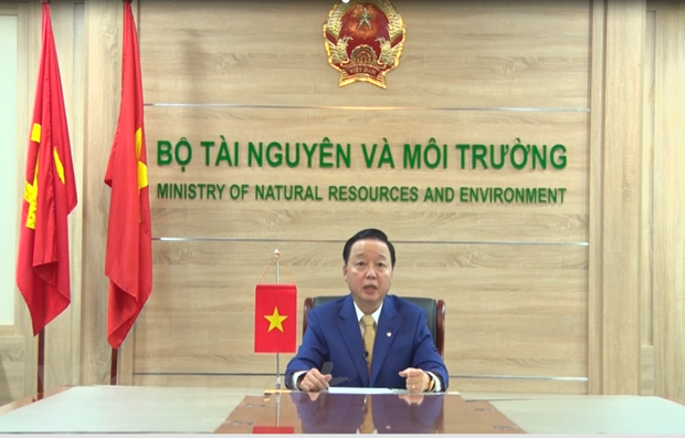 陈红河部长：越南选择可持续发展的解决方案 向绿色经济和循环经济模式转变 hinh anh 2