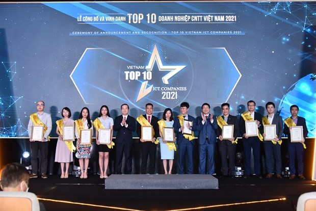 2021年越南信息技术企业10强名单正式出炉 hinh anh 1