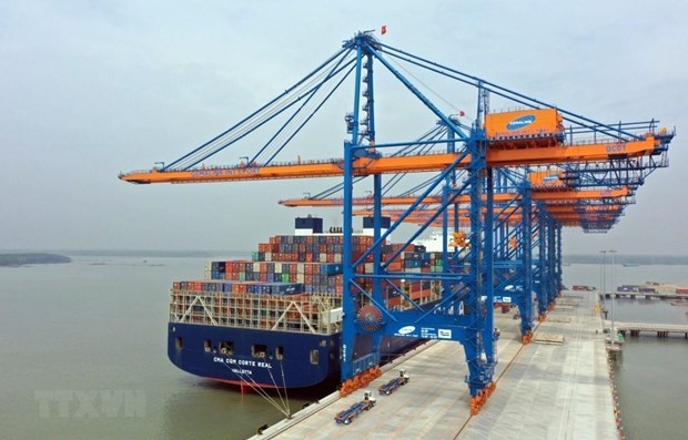 越南港口集装箱吞吐量继续保持两位数增长 hinh anh 1