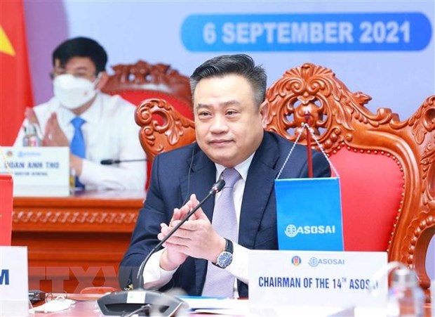 越南国家审计署已出色完成 2018-2021年ASOSAI主席工作任务 hinh anh 1