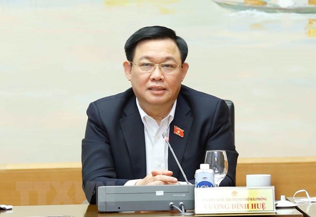 国会主席王廷惠：充分运用知识来起草《知识产权法》 hinh anh 1