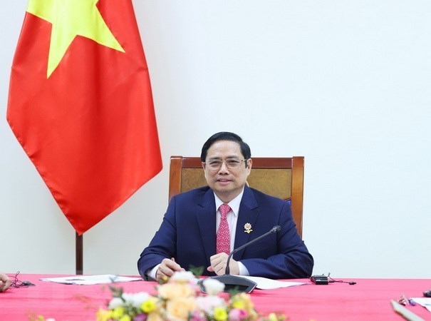 越南政府总理范明政将出席COP26大会，对英国进行工作访问，对法国进行正式访问 hinh anh 1