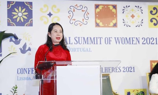 武氏映春副主席出席2021年世界妇女大会开幕式 hinh anh 1